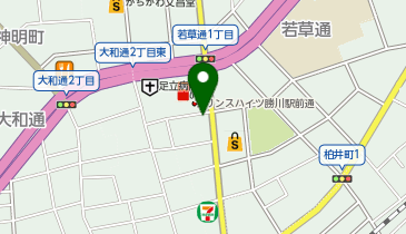 おたからや 勝川八光町店の地図画像
