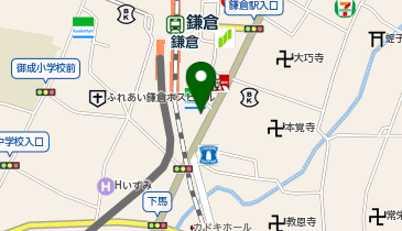 おたからや 鎌倉若宮大路店の地図画像