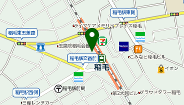おたからや 稲毛駅西口店の地図画像