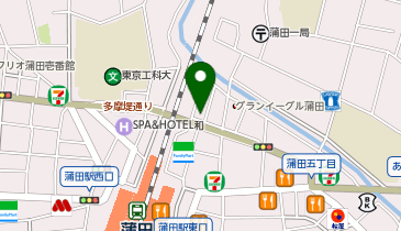 おたからや 蒲田東口店の地図画像
