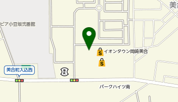 おたからや イオンタウン岡崎美合店の地図画像