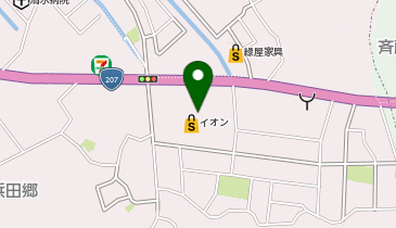 おたからや イオン時津店の地図画像
