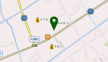 おたからや 大福店の地図画像