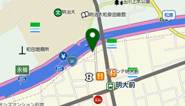 おたからや 明大前店の地図画像