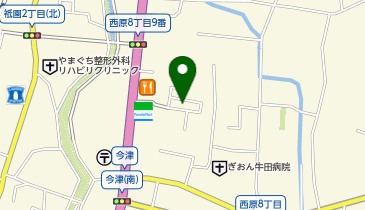 おたからや 西原店の地図画像