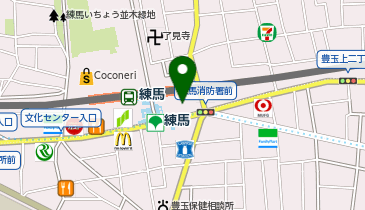 おたからや 練馬駅前店の地図画像