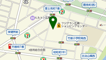 おたからや フジグラン広島店の地図画像