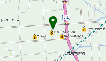 おたからや ヒバリヤ小土店の地図画像