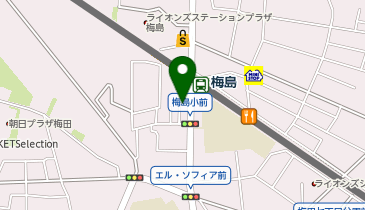 おたからや 梅島駅前店の地図画像