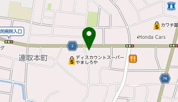 おたからや 伊勢崎連取店の地図画像