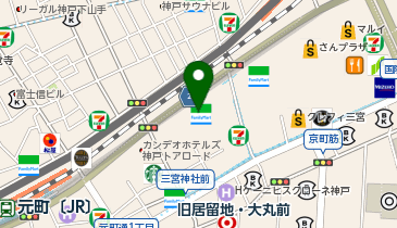 おたからや 三宮センター街店の地図画像