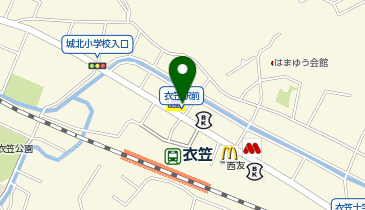 おたからや 衣笠栄町店の地図画像