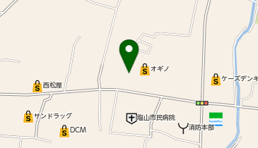 おたからや オギノ甲州店の地図画像