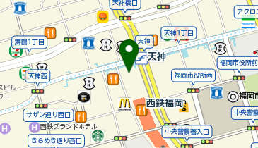 おたからや 福岡パルコ店の地図画像