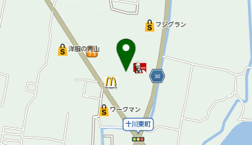 おたからや フジグラン十川店の地図画像