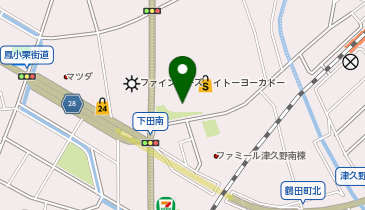 おたからや イトーヨーカドー津久野店の地図画像