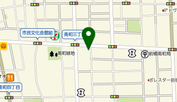 おたからや 前橋南町店の地図画像