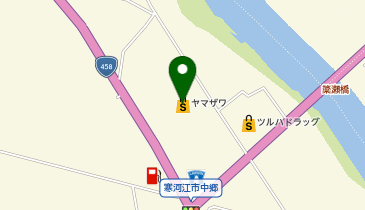 おたからや ヤマザワ寒河江西店の地図画像