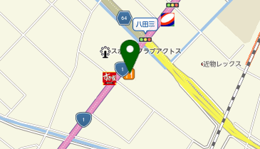おたからや 四日市白須賀店(国道1号線沿い)の地図画像