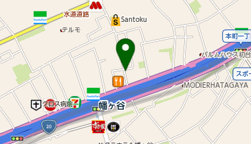 おたからや 幡ケ谷店の地図画像