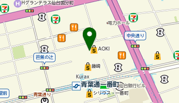 おたからや 仙台一番町店(マーブルロード)の地図画像