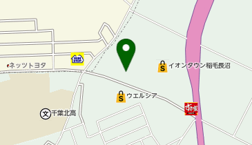 おたからや イオンタウン稲毛長沼店の地図画像