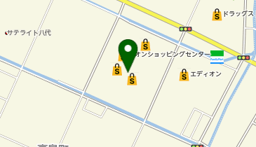 おたからや イオン八代店の地図画像