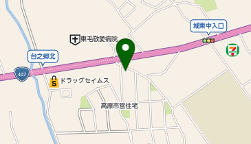 おたからや 台之郷店の地図画像