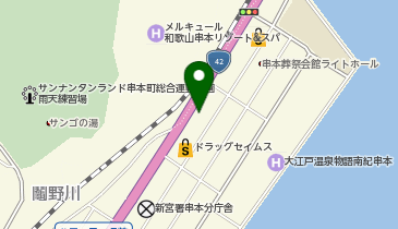 おたからや 串本店の地図画像