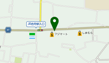 おたからや 岩舟町店の地図画像