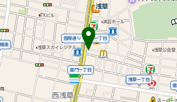 おたからや 浅草国際通り一丁目本店の地図画像
