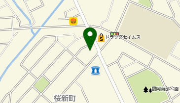 おたからや 桜新町南店の地図画像