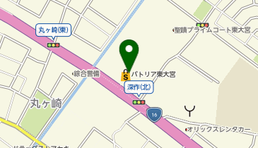 おたからや パトリア東大宮店の地図画像