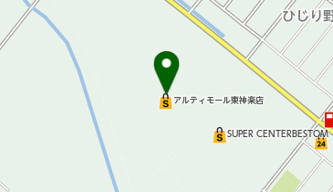おたからや アルティモール東神楽店の地図画像