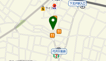 おたからや 下北沢南口商店街店の地図画像