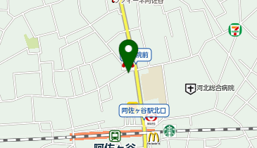 おたからや 阿佐ケ谷店の地図画像