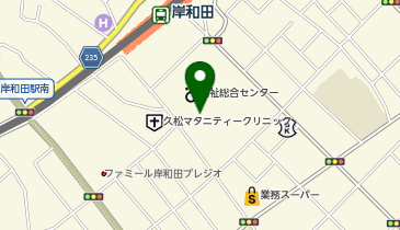 おたからや 南海岸和田店の地図画像