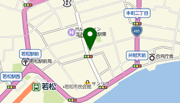おたからや 若松本町店の地図画像