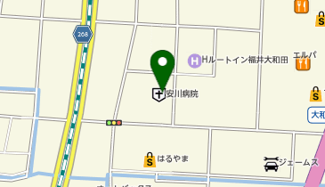おたからや アピタ福井大和田店の地図画像