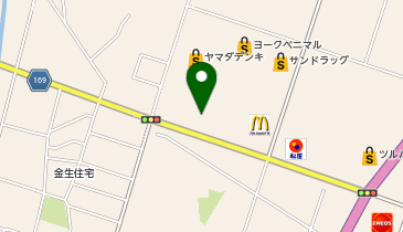 おたからや ヨークタウン上山店の地図画像