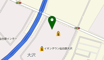 おたからや イオンタウン仙台泉大沢店の地図画像