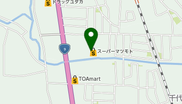 おたからや スーパーマツモト千代川店の地図画像