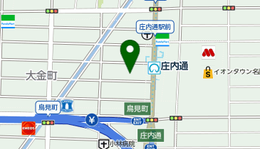 おたからや 庄内通店の地図画像