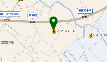 おたからや  いちやまマート竜王アルプス通り店の地図画像