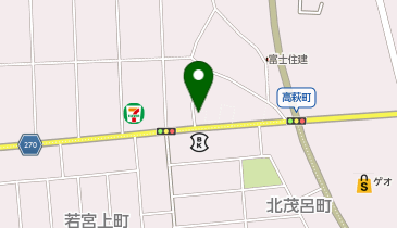 おたからや 高萩店の地図画像