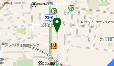 おたからや 天神橋五丁目店の地図画像