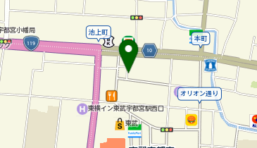 おたからや 東武宇都宮駅前店の地図画像
