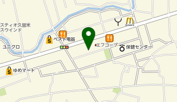 おたからや エフコープ久留米店の地図画像