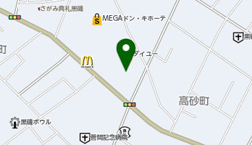 おたからや ダイユー中央店の地図画像