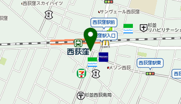 おたからや 西荻窪駅南口本店の地図画像